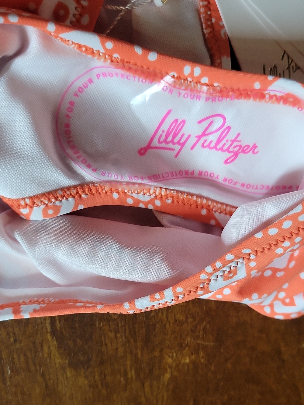 NWT Lilly Pulitzer Vizelle Bandeau Bikini Top & Pico High Cut Bottom Set - Picture 12 of 12